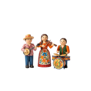 Hand-Painted Musician - Folk Figurines