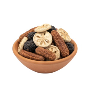 Triphala (Amla + Haritaki + Bibhitaki)