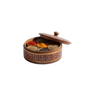 Wooden Spice Boxes (Masala Dabba)